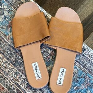 Steve Madden Kailey slide Women's 9.5 brown